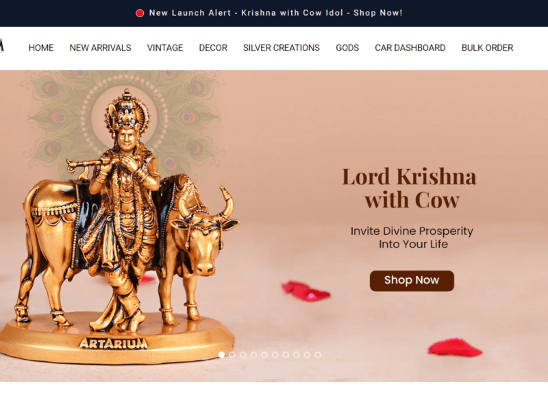 Buy Premium Quality Ram Mandir Statue Online