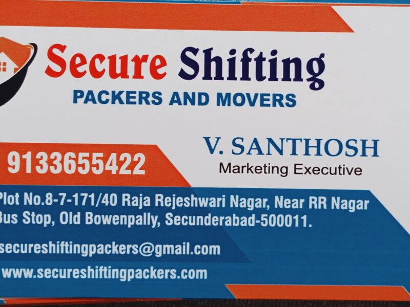 SECURE SHIFTING PACKERS AND MOVERS