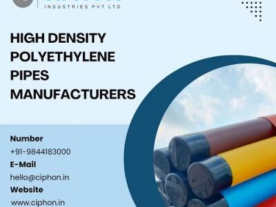 High-Density Polyethylene Pipes Manufacturers | HDPE Pipes